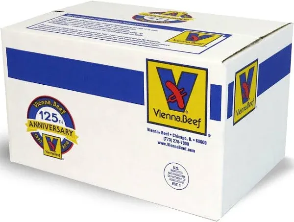 Vienna Beef Natural Casing Hot Dogs