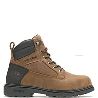 Men's Wolverine Bulldozer Work Boots (Soft Toe or Steel Toe)
