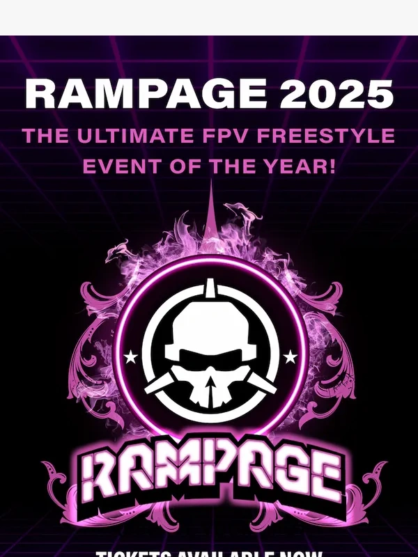 Rotor Riot - Secure Your Spot for RAMPAGE! ?️