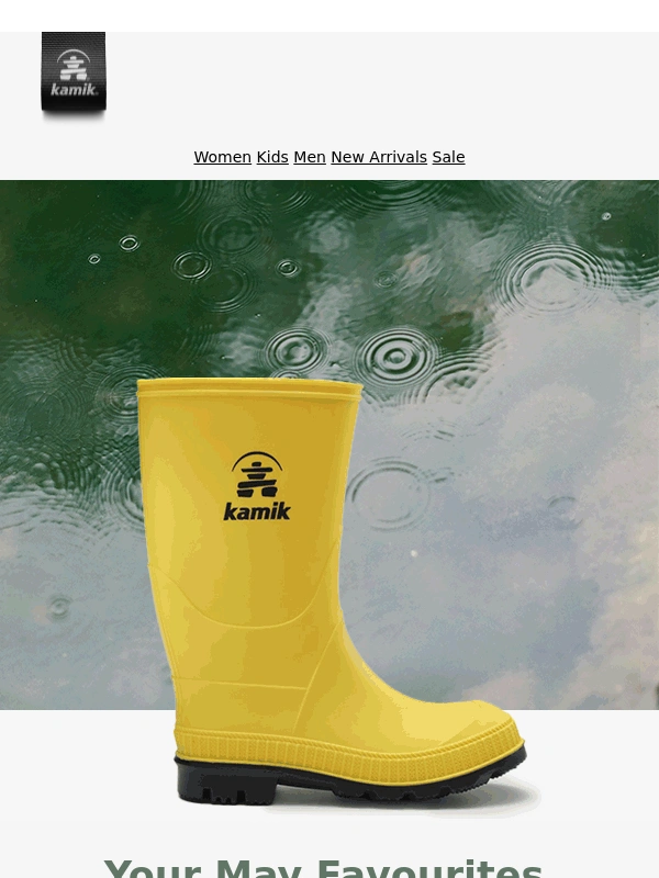 Kamik - Your May favourites are here ☔