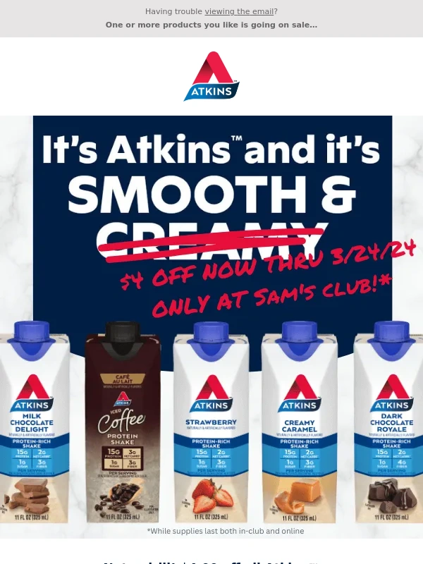 Atkins - Something you like is inside!