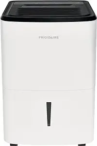 Frigidaire 50 Pint Dehumidifier. 4,500 Square Foot Coverage. Ideal for Large Rooms and Basements. 1.7 Gallon Bucket Capacity