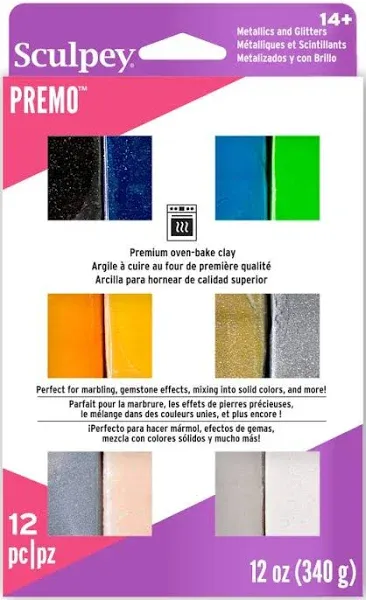 Polyform Mixed Effects Polymer Clay Multipack