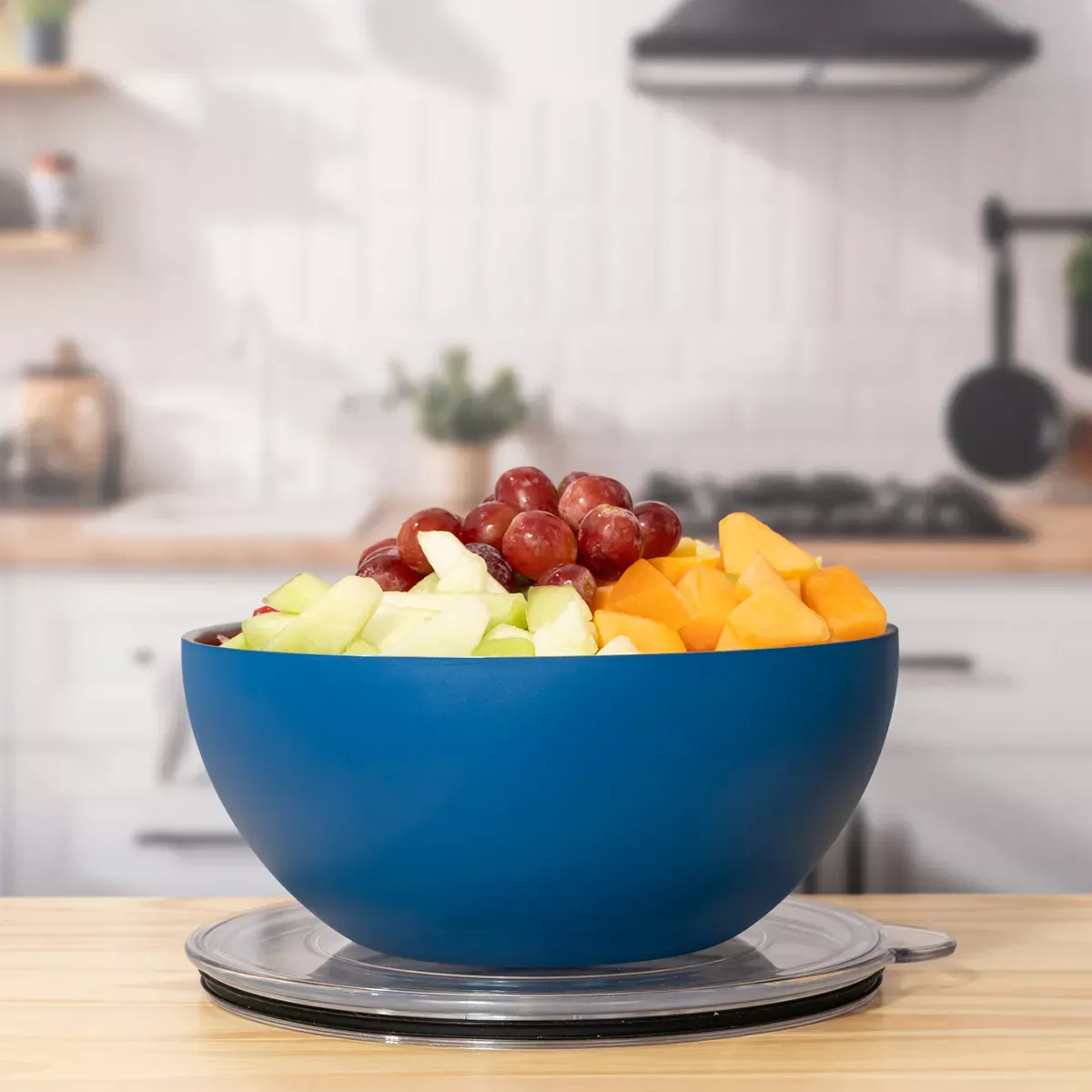 Served LLC Vacuum-Insulated Serving Bowl - Large - Blue Lemonade