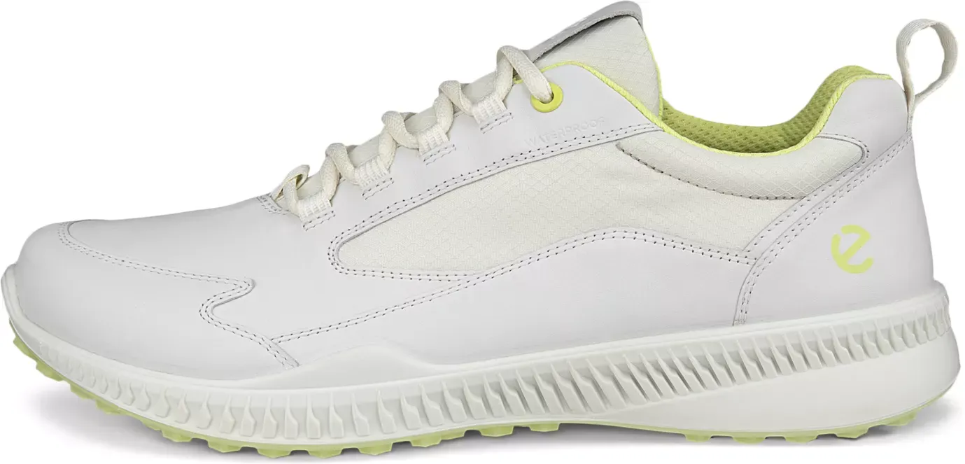 ECCO Golf S - Hybrid - Men's Leather Waterproof Golf Shoe - White