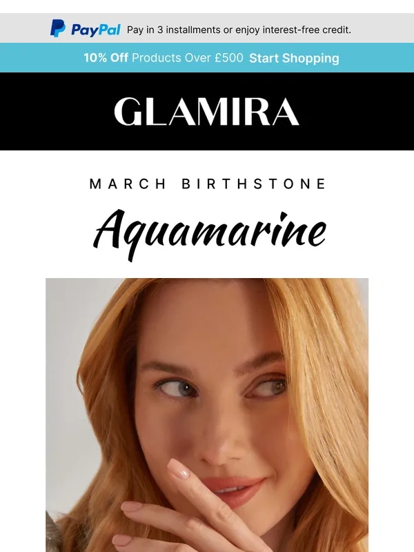 GLAMIRA UK - ? Aquamarine: March’s Shimmering Blue Beauty