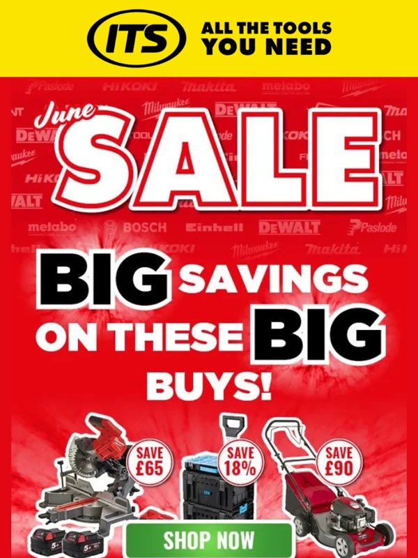 ITS - Save BIG on these BIG Buys this June Sale ?