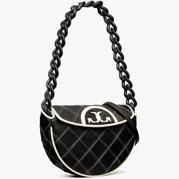 Tory Burch Mini Fleming Crescent Bag