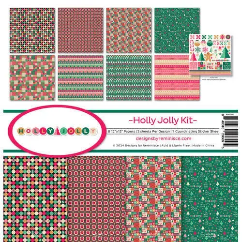 Reminisce Holly Jolly Collection Kit