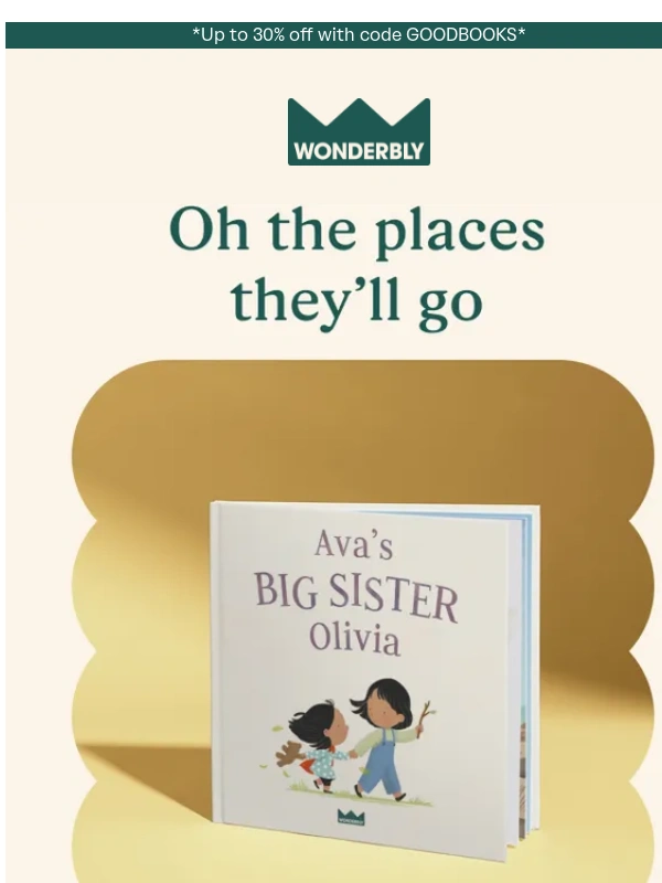 Wonderbly - Help them welcome a new sibling