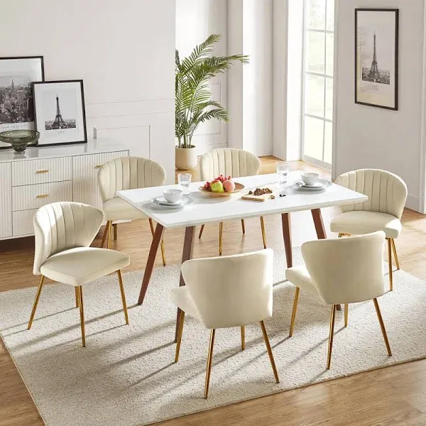 Wade Logan Axia Velvet Dining Chair (Set of 2)