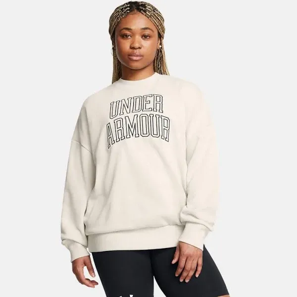UA Icon Heavyweight Crew Sweatshirt
