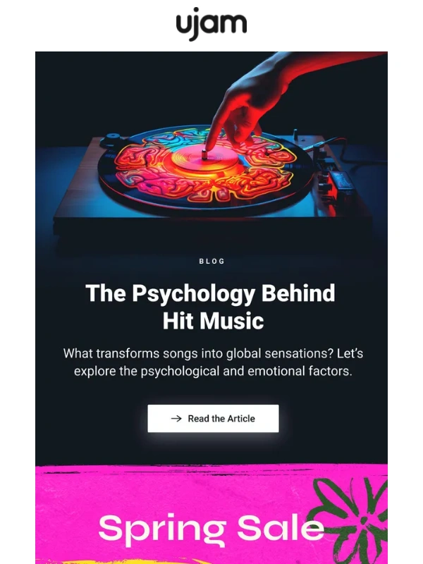 UJAM - The Psychology Behind Hit Music ?