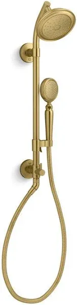 Kohler HydroRail-S Shower column kit with Artifacts