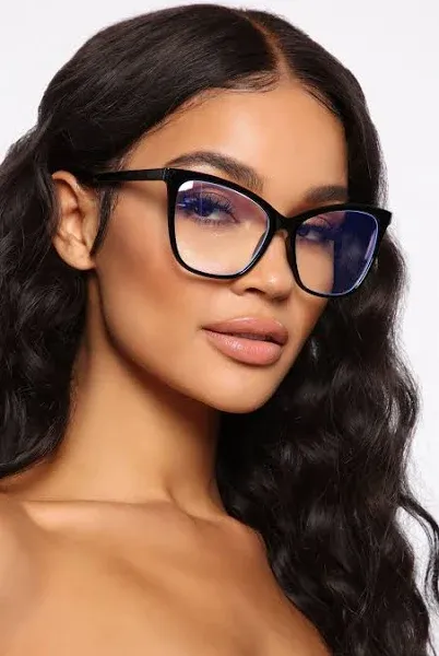 Fashion Nova Women's Read Your Mind Blue Light Glasses