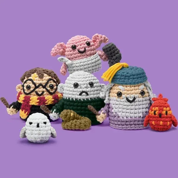 Harry Potter x The Woobles Wizarding World Crochet Bundle