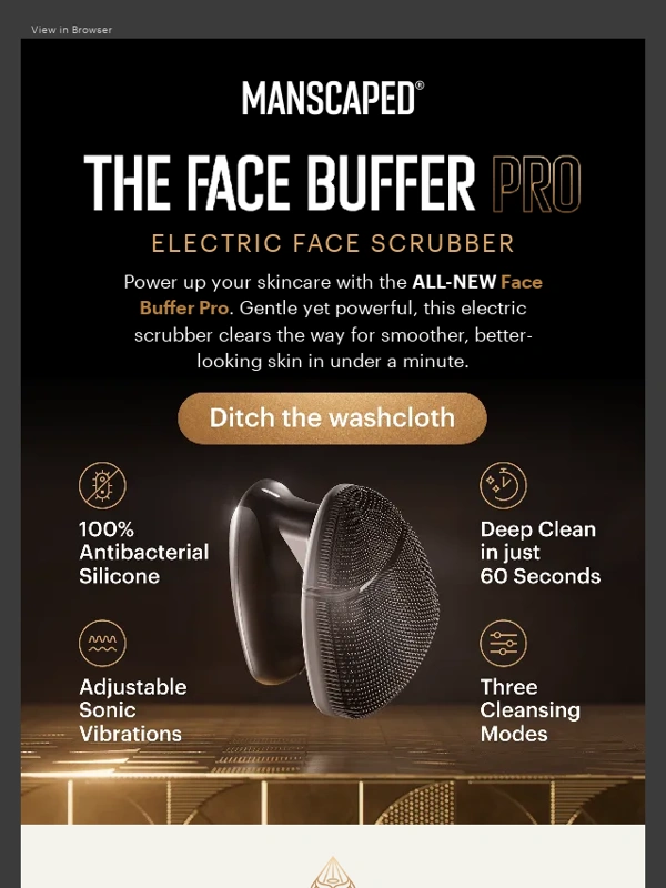 Manscaped - Skincare for men with skin