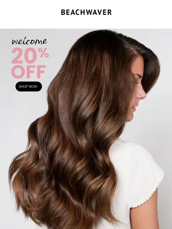 Beachwaver - Omg! You still haven't used your exclusive Beachwaver discount?! ?