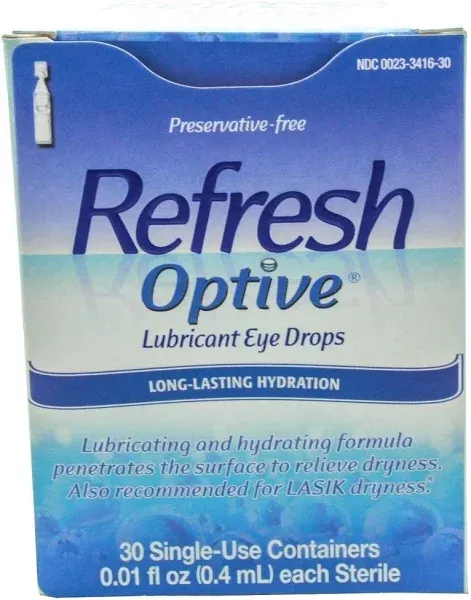 Refresh Optive Lubricant Eye Drops