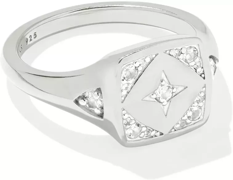 Kendra Scott Ashby Sterling Silver Statement Ring