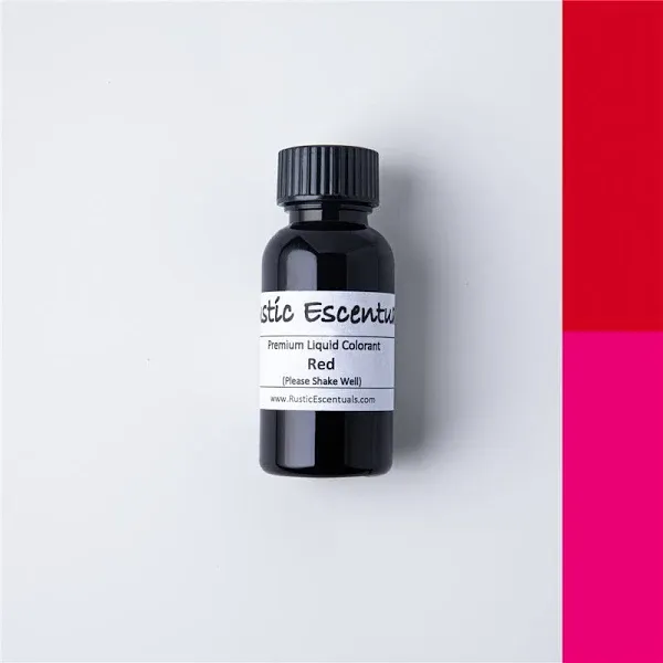 Red Premium Liquid Colorant Candle