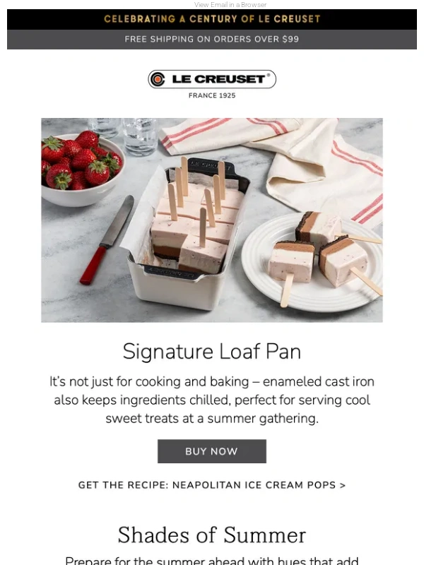 Le Creuset - Shop the Shades of Summer