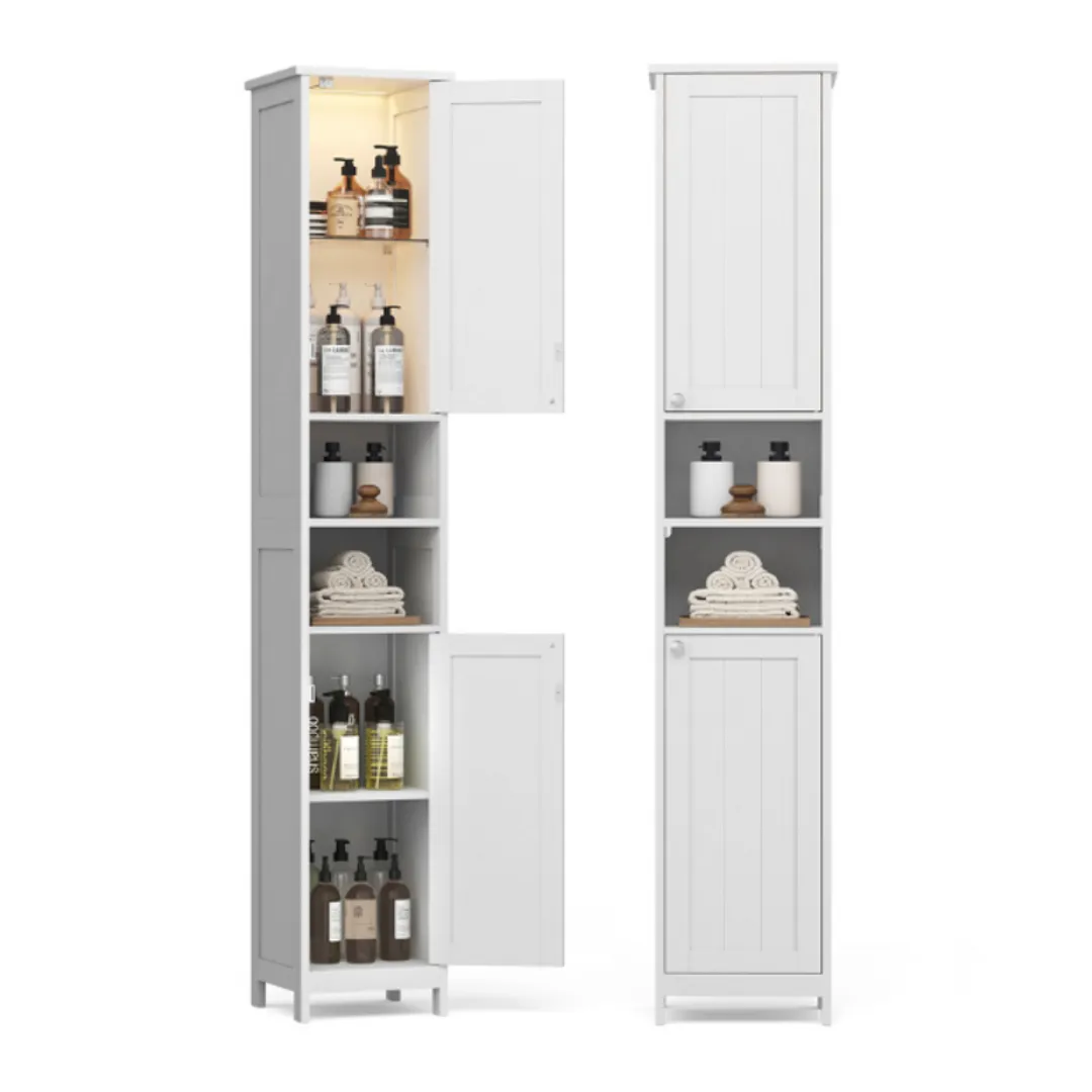 67" Slim Shelf with Lights