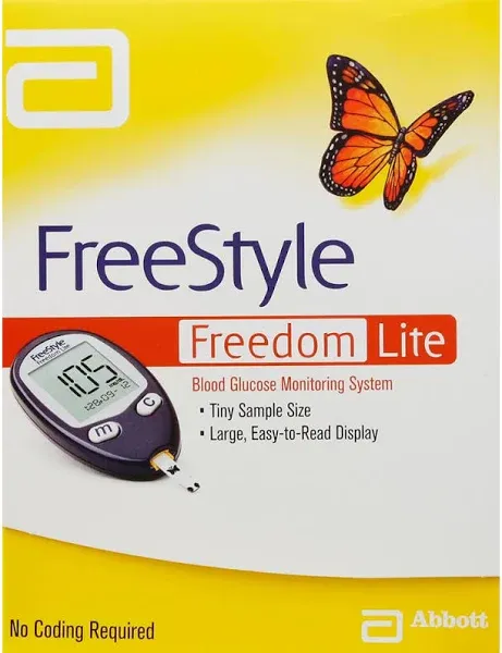Abbott Freestyle Freedom Lite Blood Glucose Monitoring System