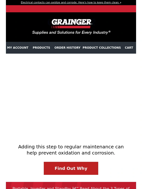 Grainger - How To Keep Electrical Contacts Clean