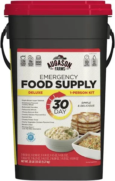 Augason Farms Deluxe Emergency Food Supply