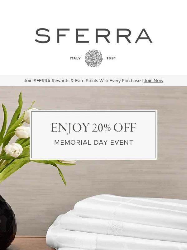 Sferra - 20% Off SFERRA Giza 45