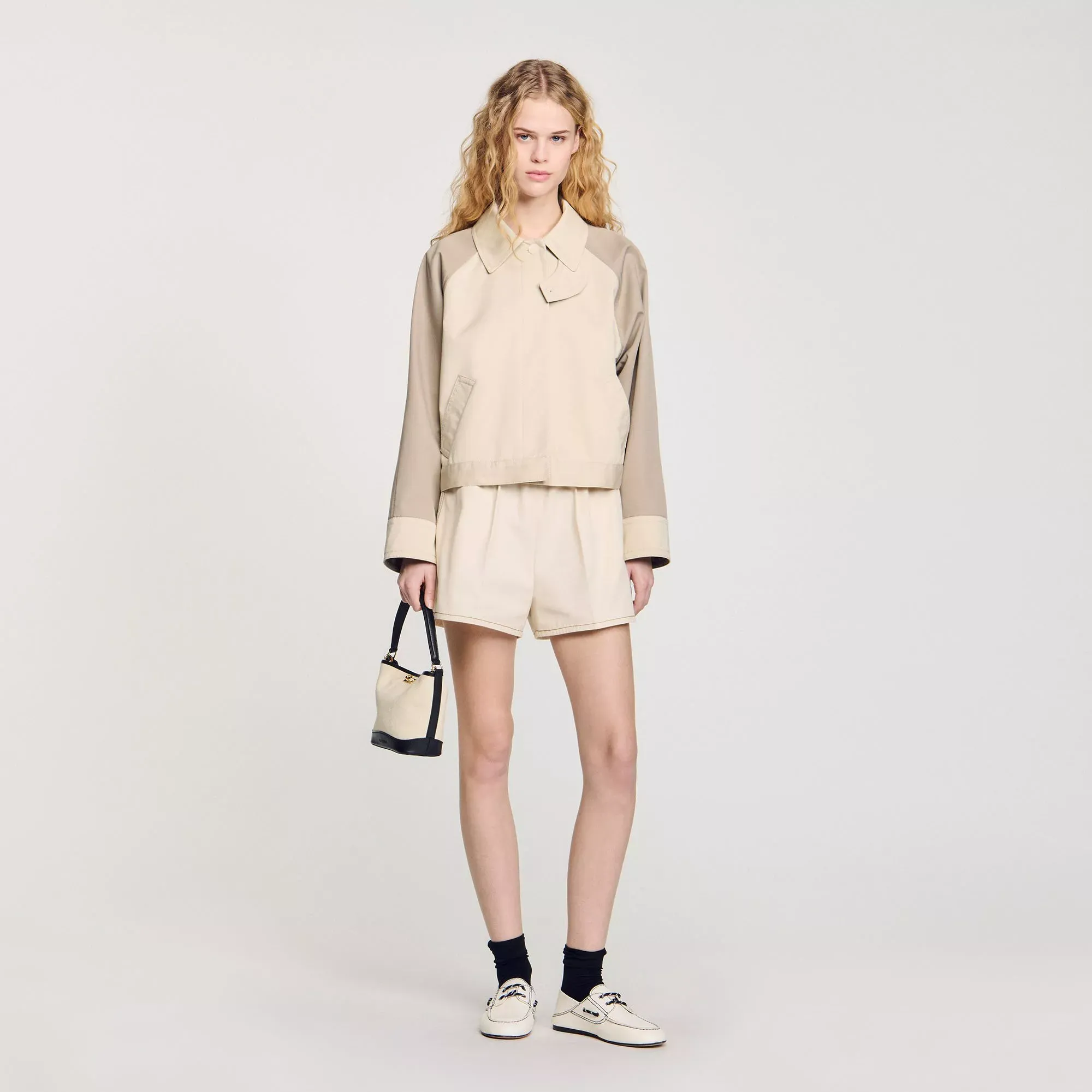 Sandro Two-tone jacket - female - 6
