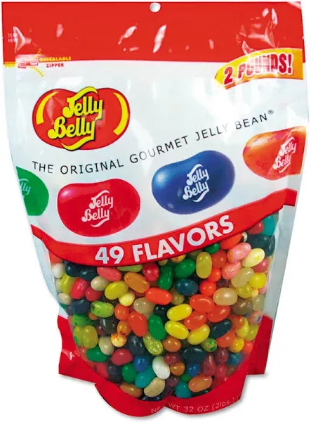 Jelly Belly Jelly Beans Stand-Up Bag Assorted 32 oz