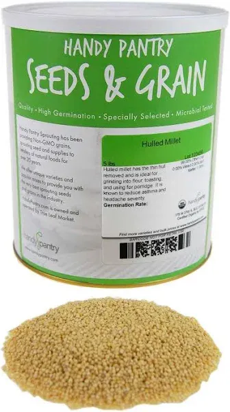 Handy Pantry Organic Hulled Millet Seeds