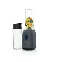 Black + Decker 300W Single Serve Blender w/ 20oz Safe Tritan Plastic Travel Jars