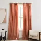 West Elm Cotton Velvet Curtain