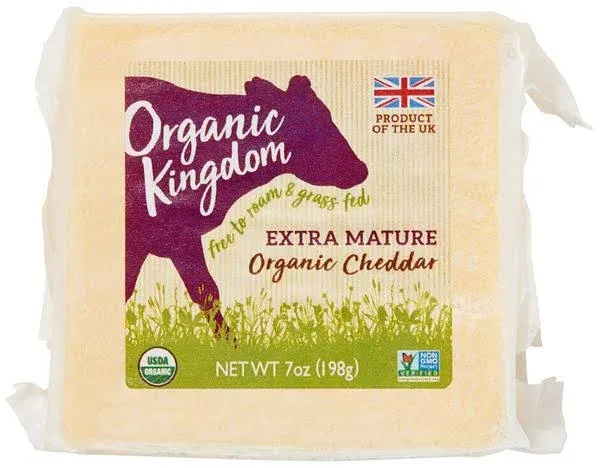 British Organic Cheddar Cheese