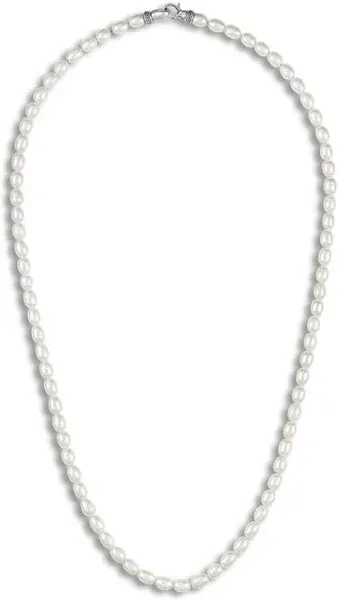 Jared Sterling Silver Freshwater Cultured Pearl Necklace