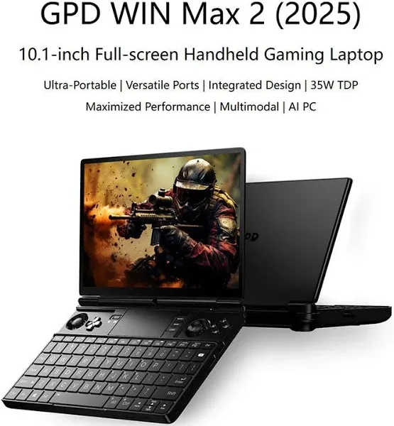 GPD WIN Max 2 2025 Handheld Gaming PC