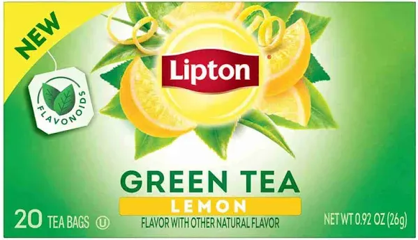 Lipton Tea Lemon Green Tea Bags