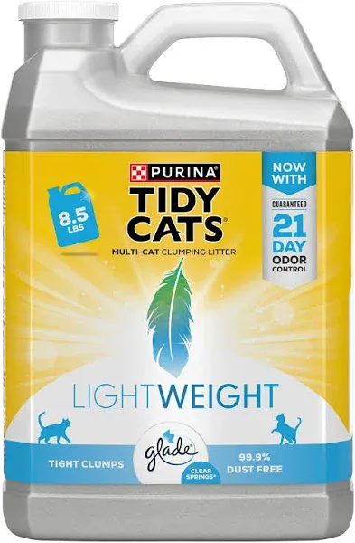 Purina Tidy Cats Lightweight Glade Clear Springs Clumping Cat Litter