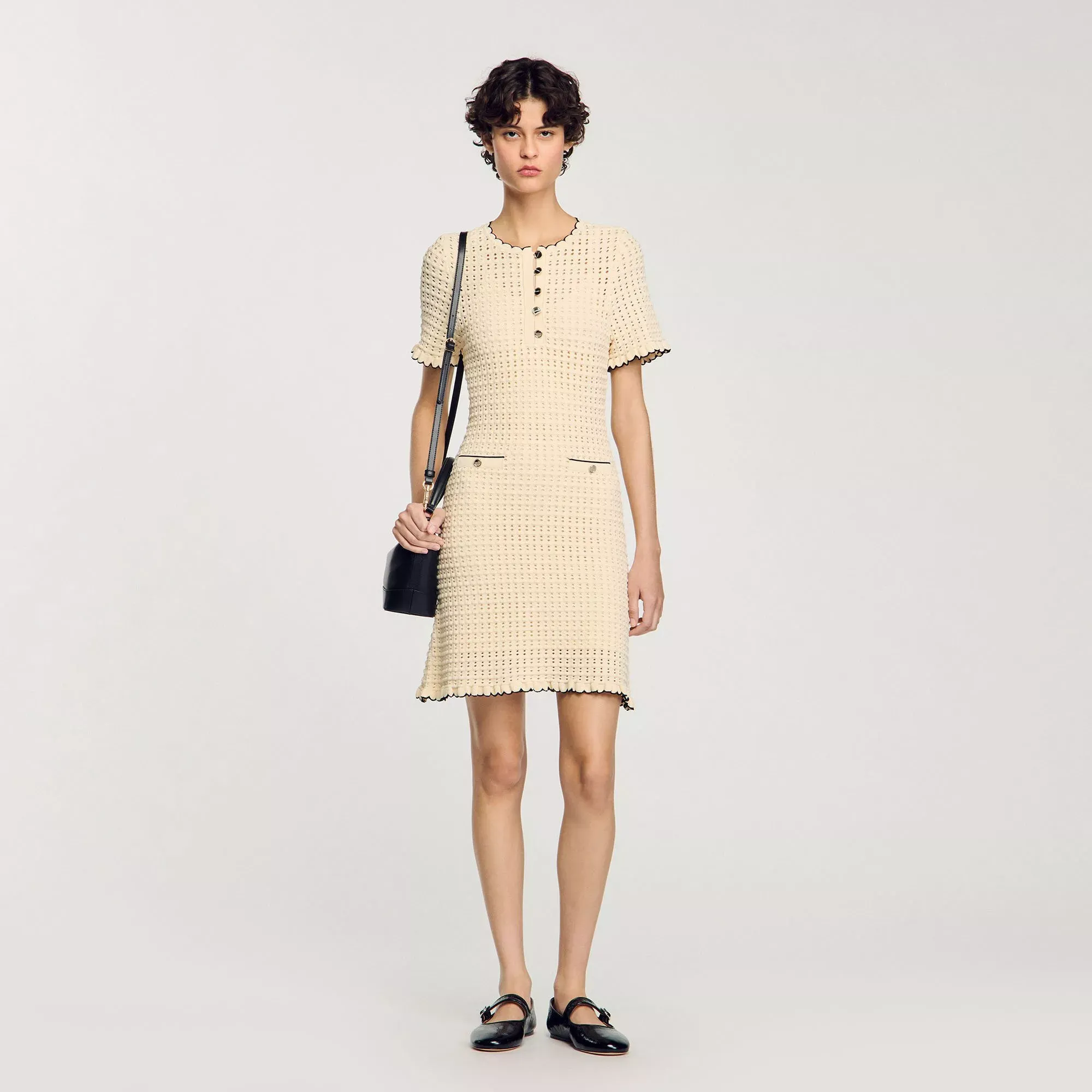 Sandro Mini knit dress - female - 6