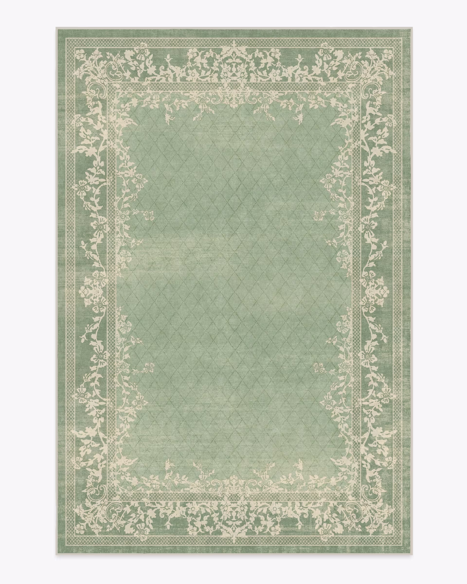 Juliet Sage Green Rug, 6'x9'