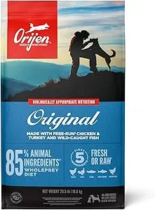 [S&S] $52.99: 23.5lbs ORIJEN Grain Free Dry Dog Food at Amazon