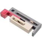 HONGDUI Kerfmaker Table Saw Slot Adjuster Mortise and Tenon Tool Woodworking Movable Measuring Block