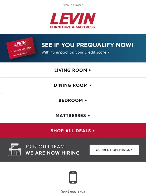 Levin Furniture - Extra 25% Off Mattresses + FREE Box Spring! ☁️