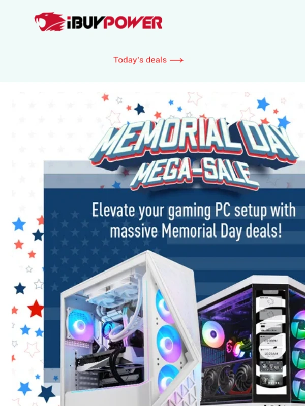 iBuyPower - Big savings all weekend!