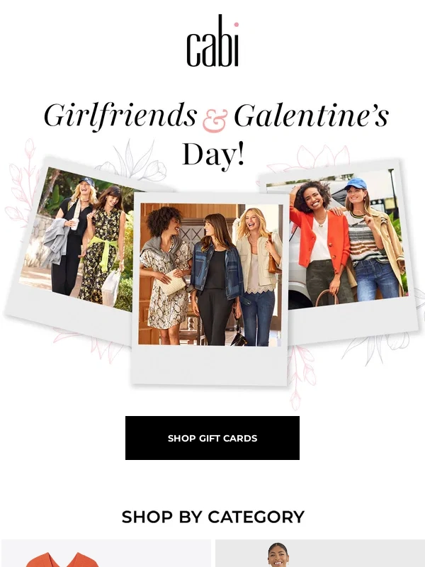 cabi - Celebrating Galentine’s Day: a toast to true friendship! ?