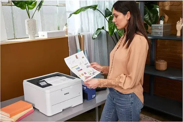 Brother HL-L3280CDW Color Printer with Laser Quality Output, Duplex and Mobile Printing & Ethernet, Refresh Subscription Ready