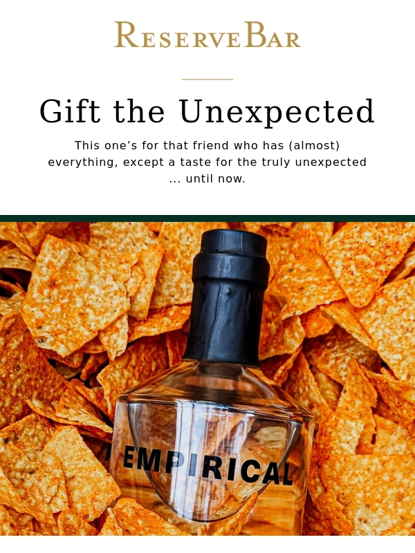 ReserveBar - For the Hardest-to-Impress On Your List ?